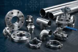 اتصالات استنلس استیل صنعتی مطابق استاندارد DIN آلمان